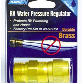 Brass RV Water Pressure Regulator