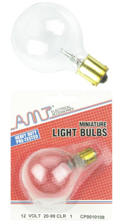 Bulk Pack Clear Vanity Bulb 12 Volt 122-54709