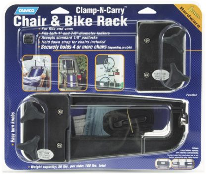 Clamp-N-Carry RV Chair  Rack