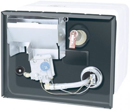White 10 Gallon LP Gas Pilot Ignition Water Heater