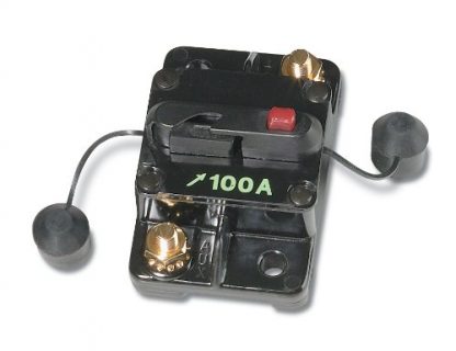 100 Amp Manual and Switchable Reset Circuit Breaker
