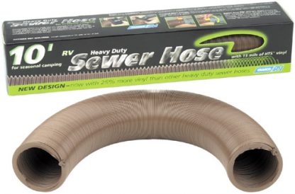 10' Heavy Duty Brown HTS RV Sewer Hose