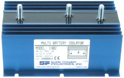 130 Amp, 1 Input, 2 Battery Isolator