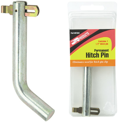 1/2" Permanent Hitch Pin, with 2 3/8" Usable Length