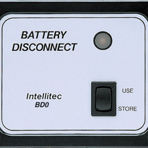 Black and Silver  BD-0 Battery Disconnect Panel #01-000660-04